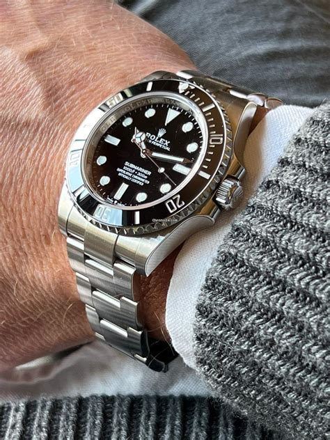 how to check rolex submariner year|2022 Rolex Submariner no date.